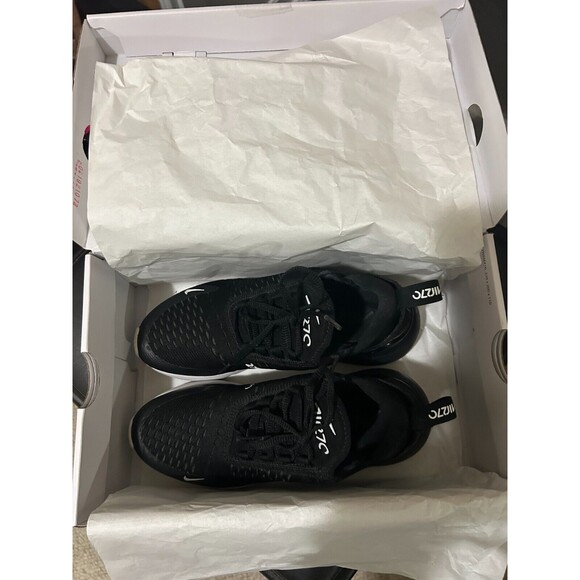 Size 7.5 - Nike Air Max 270 Black/Anthracite White-Great Condition, Includes Box - Picture 4 of 8